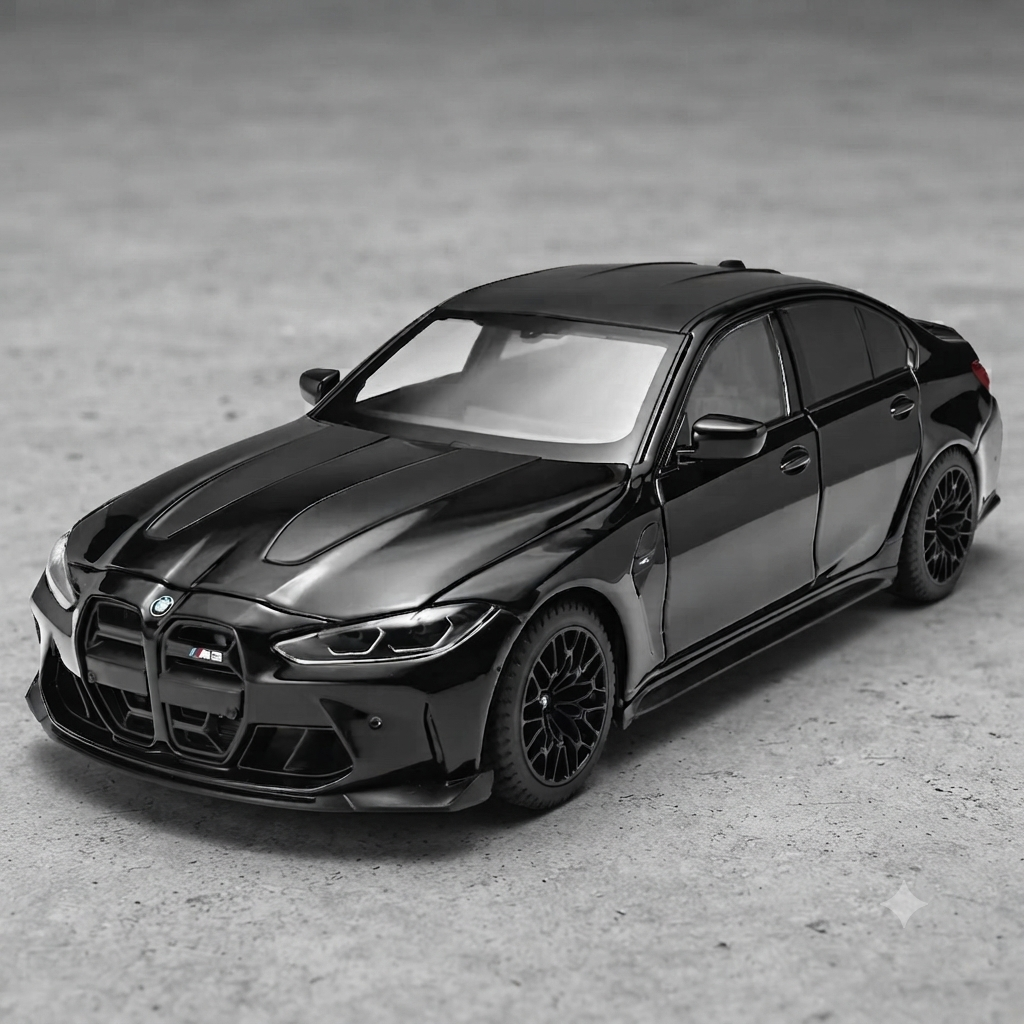 BMW M3 G80 Diecast Model (1:24 scale)