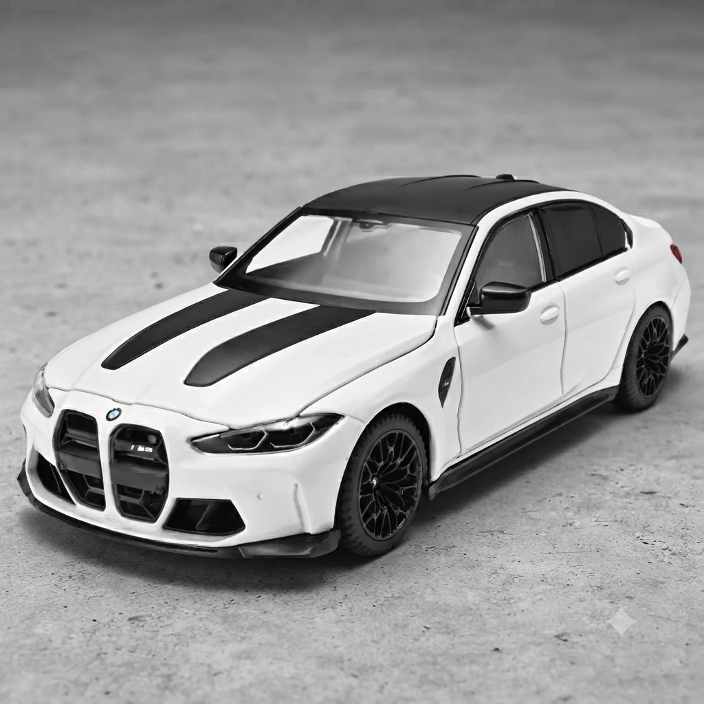 BMW M3 G80 Diecast Model (1:24 scale)