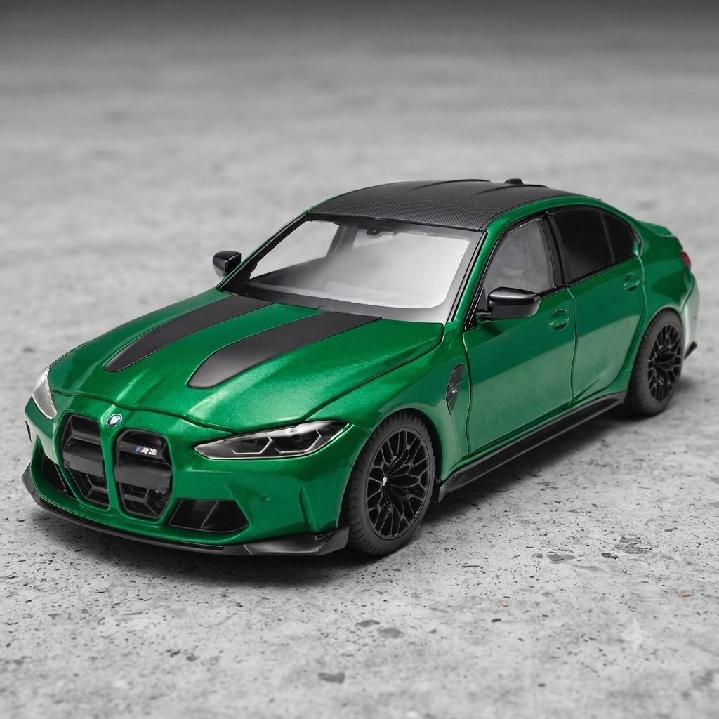 BMW M3 G80 Diecast Model (1:24 scale)