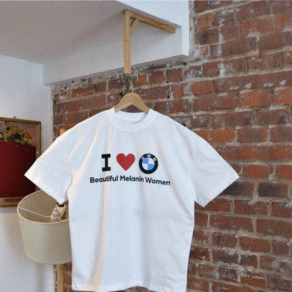 I Love BMW Beautiful Melanin Women Graphic T-Shirt